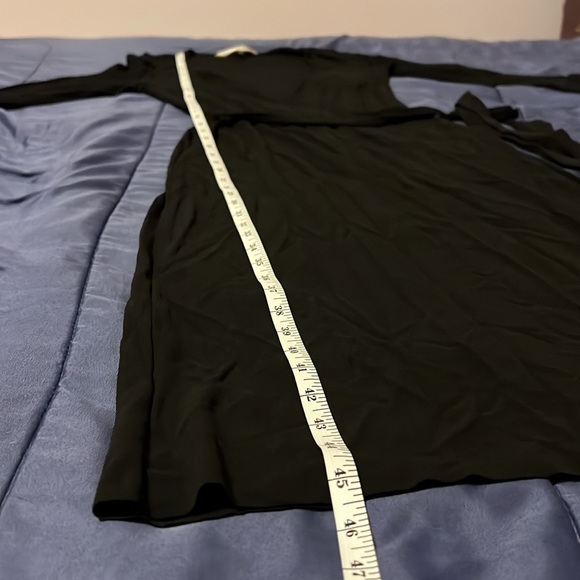 DVF classic black wrap dress - Picture 7 of 8